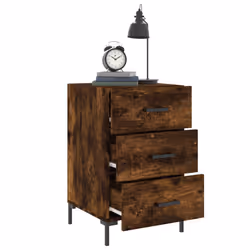 VidaXL 827665 nightstand/bedside table Oak - Additional view 4