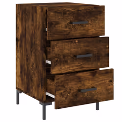 VidaXL 827665 nightstand/bedside table Oak - Additional view 7