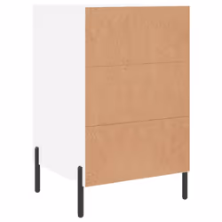 vidaXL Bedside Cabinet Bedside Table Nightstand Smoked Oak Engineered Wood - white - Additional view 7