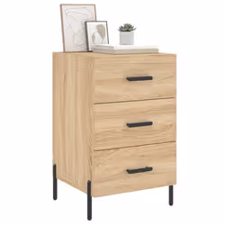VidaXL 827671 nightstand/bedside table Oak - Additional view 3