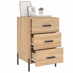 VidaXL 827671 nightstand/bedside table Oak - Additional view 4