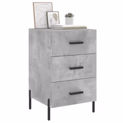 VidaXL 827672 nightstand/bedside table Concrete colour