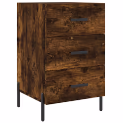 VidaXL 827673, Oak, Iron, Wood, 400 mm, 400 mm, 660 mm, 1 pc(s)