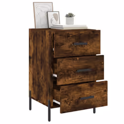 VidaXL 827673 nightstand/bedside table Oak - Additional view 4