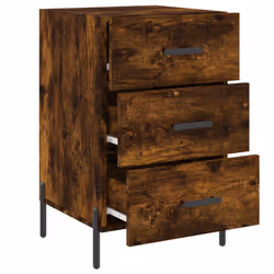 VidaXL 827673 nightstand/bedside table Oak - Additional view 7