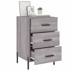 VidaXL 827674 nightstand/bedside table Oak - Additional view 4