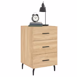 VidaXL 827679 nightstand/bedside table Oak - Additional view 3