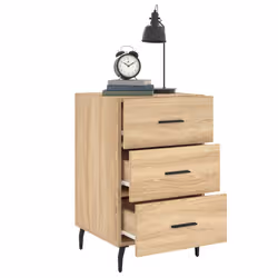VidaXL 827679 nightstand/bedside table Oak - Additional view 4
