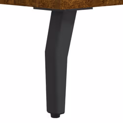 vidaXL Bedside Cabinet Bedside Table Nightstand Smoked Oak Engineered Wood - smoked oak - Additional view 9