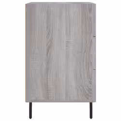VidaXL 827682 nightstand/bedside table Grey, Oak - Additional view 6