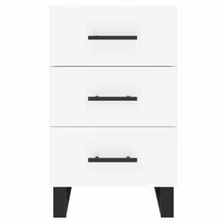 VidaXL 827684 nightstand/bedside table White - Additional view 5