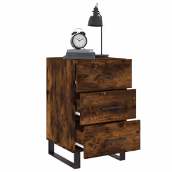 VidaXL 827689 nightstand/bedside table Oak - Additional view 4