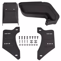 ) vidaXL Car Armrest Center Console for Car Armrest Box Armrest Pad Elbow Rest - seat gap (14 x 30 cm