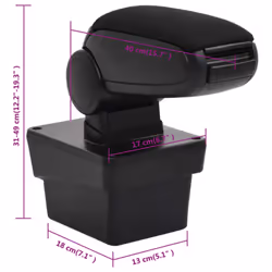 ) vidaXL Car Armrest Center Console for Car Armrest Box Armrest Pad Elbow Rest - skoda octavia (after 2014 - Additional view 9