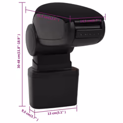 ) vidaXL Car Armrest Center Console for Car Armrest Box Armrest Pad Elbow Rest - nissan juke (after 2010 - Additional view 9