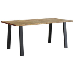 vidaXL Dining Table Dinner Table Wooden Table Kitchen Table Solid Wood Acacia - 150 x 90 x 75 cm