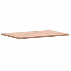 vidaXL Table Top Replacement Dining Table Top Rectangular Solid Wood Beech