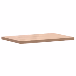 vidaXL Table Top Replacement Dining Table Top Rectangular Solid Wood Beech - natural, 60 x 40 x 2.5 cm - Additional view 2