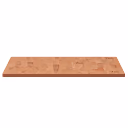 vidaXL Table Top Replacement Dining Table Top Rectangular Solid Wood Beech - brown, 100 x 60 x 1.5 cm - Additional view 4