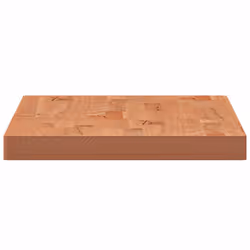 vidaXL Table Top Replacement Dining Table Top Rectangular Solid Wood Beech - brown, 100 x 50 x 4 cm - Additional view 4