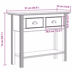 VidaXL 355072 coffee/side/end table - Additional view 8