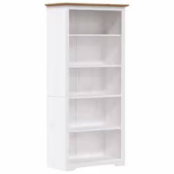 VidaXL 355081, Brown, White, Wood, Wood, Pinewood, Wood, 820 mm, 400 mm
