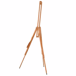 vidaXL Easel Stand Wooden Artist Easel Floor Studio Easel Solid Beech Wood - Additional view 4