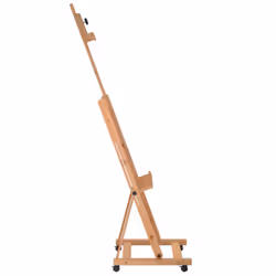vidaXL Easel Stand Wooden Artist Easel Floor Studio Easel Solid Beech Wood - Additional view 4