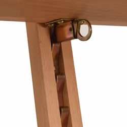 vidaXL Easel Stand Wooden Artist Easel Floor Studio Easel Solid Beech Wood - Additional view 6