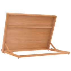 vidaXL Table Easel Wooden Art Easel Adjustable Table Box Easel Solid Beech Wood - Additional view 4