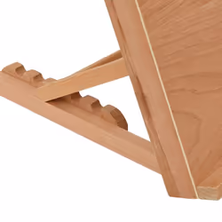vidaXL Table Easel Wooden Art Easel Adjustable Table Box Easel Solid Beech Wood - Additional view 7