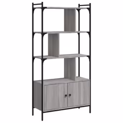 VidaXL 833351, Grey, Oak, Steel, Wood, 765 mm, 300 mm, 1545 mm