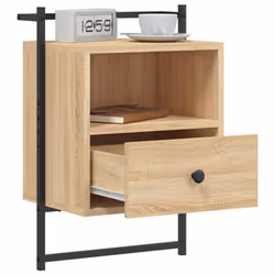 VidaXL 833435 nightstand/bedside table Oak