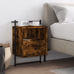 VidaXL 833437 nightstand/bedside table Oak
