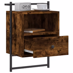 VidaXL 833437 nightstand/bedside table Oak - Additional view 4