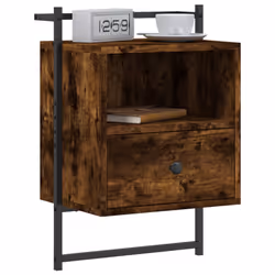 VidaXL 833438 nightstand/bedside table Oak - Additional view 3