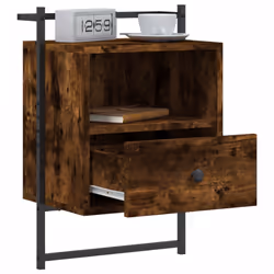 VidaXL 833438 nightstand/bedside table Oak - Additional view 4