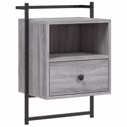 VidaXL 833439, Oak, Metal, Wood, 400 mm, 300 mm, 610 mm, 1 pc(s)