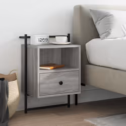 VidaXL 833439 nightstand/bedside table Oak