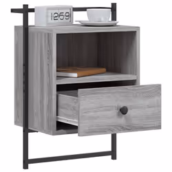 VidaXL 833439 nightstand/bedside table Oak - Additional view 4