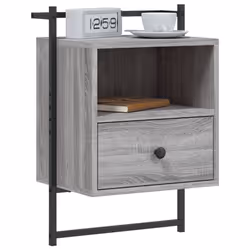 VidaXL 833440 nightstand/bedside table Oak - Additional view 3
