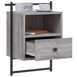 VidaXL 833440 nightstand/bedside table Oak - Additional view 4