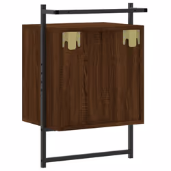 VidaXL 833441 nightstand/bedside table Oak - Additional view 8