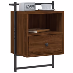 VidaXL 833442 nightstand/bedside table Oak - Additional view 3