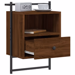VidaXL 833442 nightstand/bedside table Oak - Additional view 4
