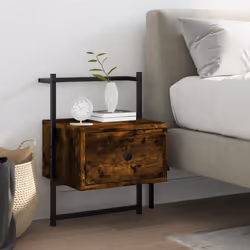 VidaXL 833447 nightstand/bedside table Oak