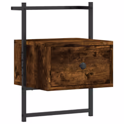 VidaXL 833448 nightstand/bedside table Oak - Additional view 5