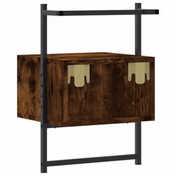 VidaXL 833448 nightstand/bedside table Oak - Additional view 8