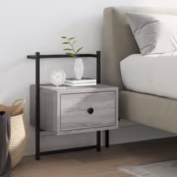 VidaXL 833449 nightstand/bedside table Oak