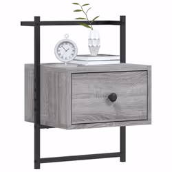 VidaXL 833449 nightstand/bedside table Oak - Additional view 4